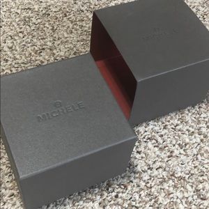 Michele empty watch box, like new